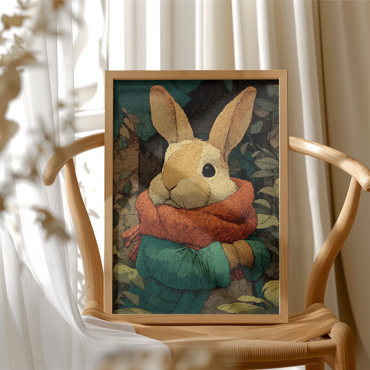 Bundled Up Bunny