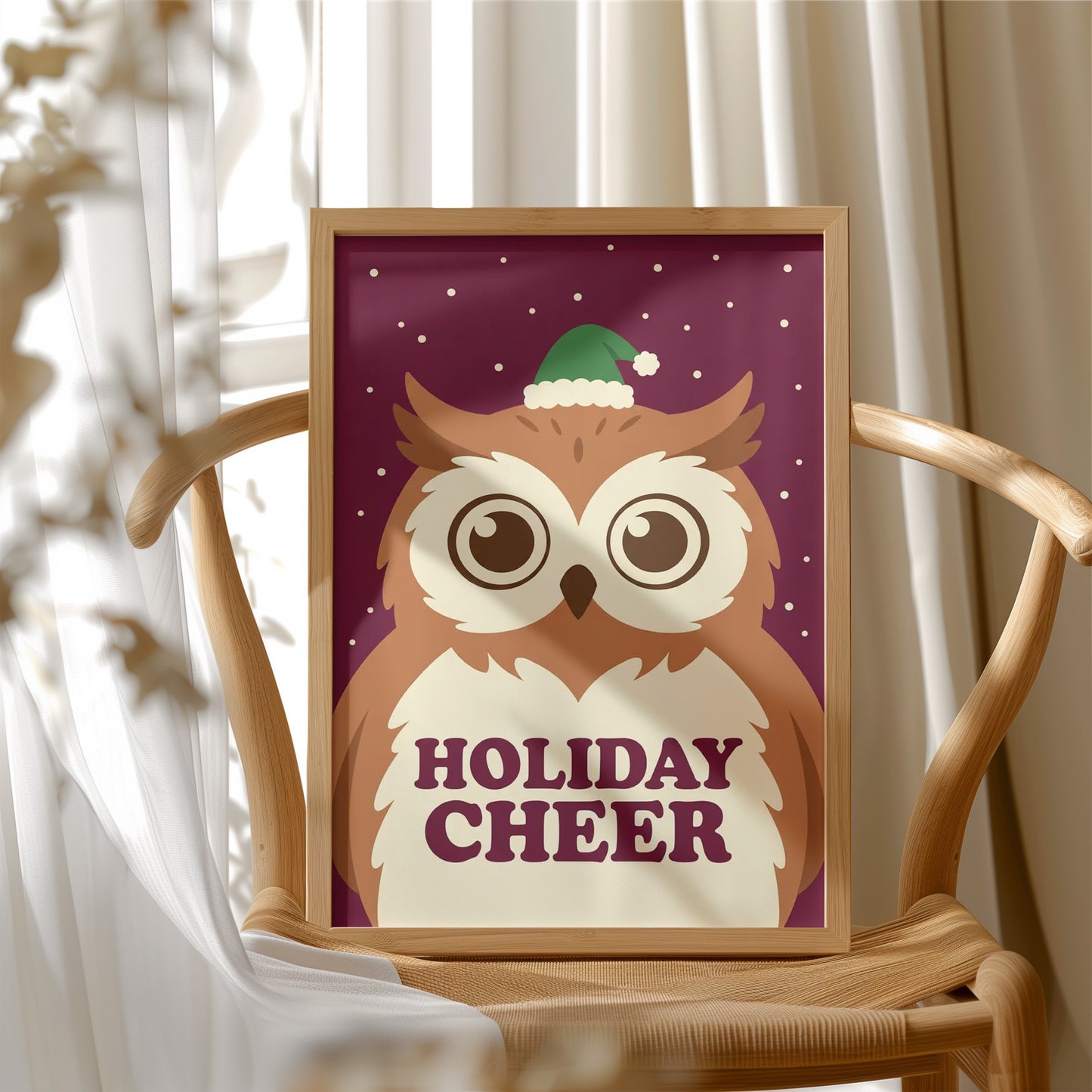 Owl's Holiday Cheer
