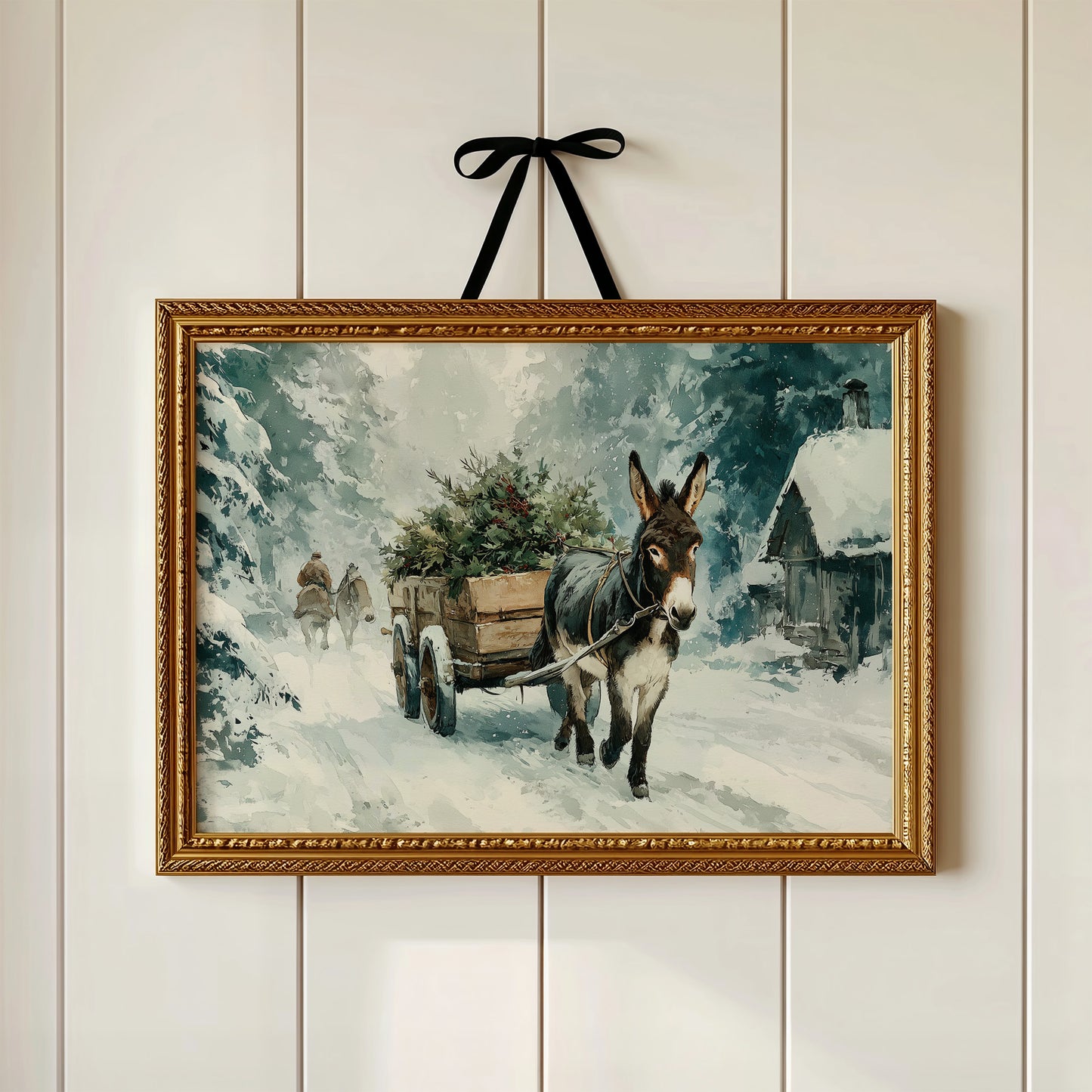 The Christmas Tree Cart