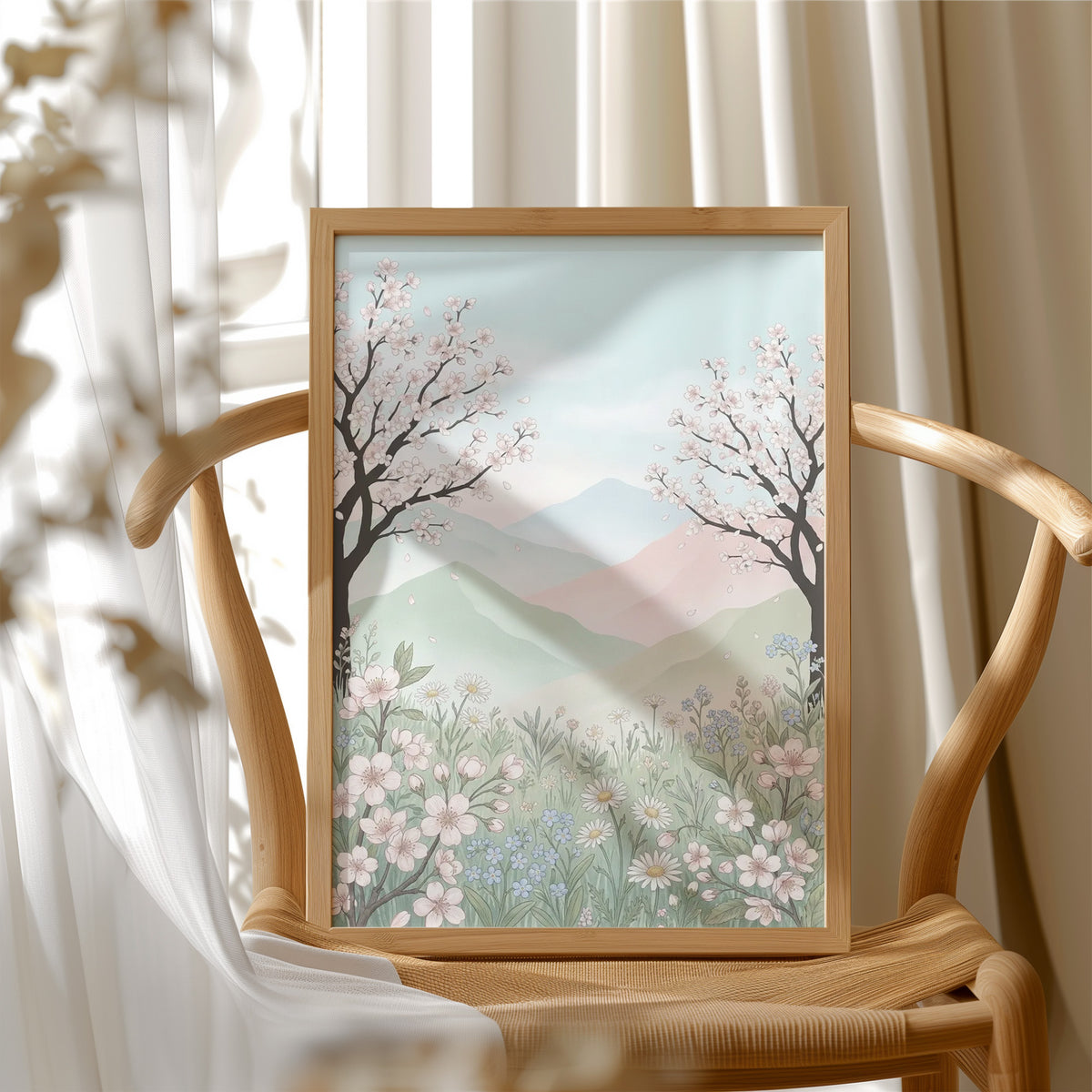 Blossom Season: Petals Everywhere, No Regrets