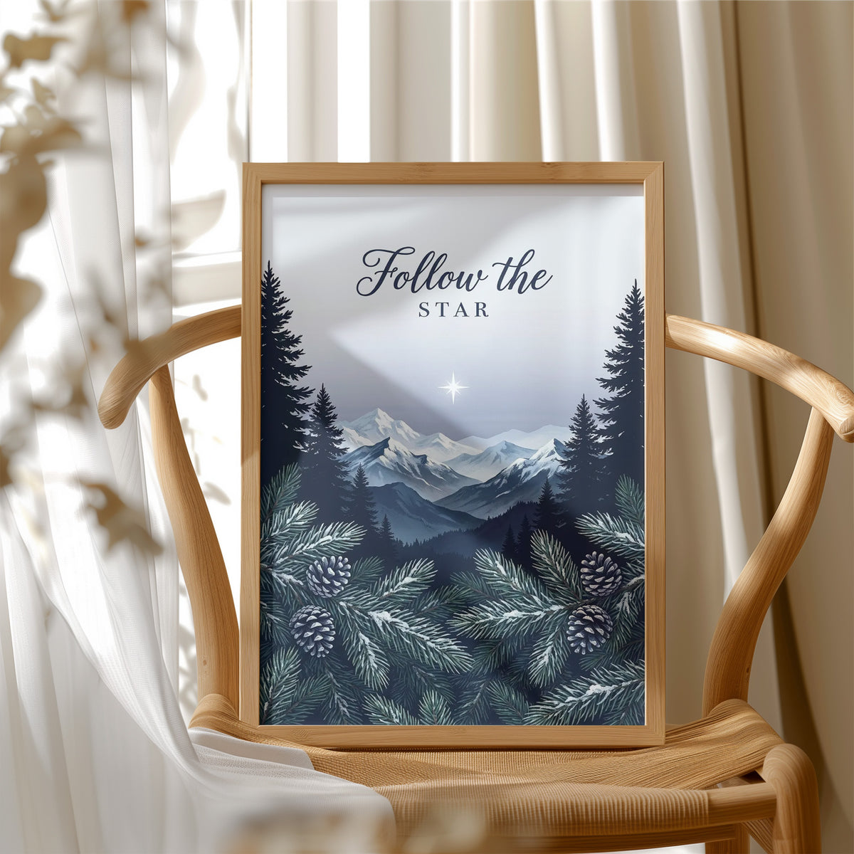 Follow the Star: Pinecones Staying Put