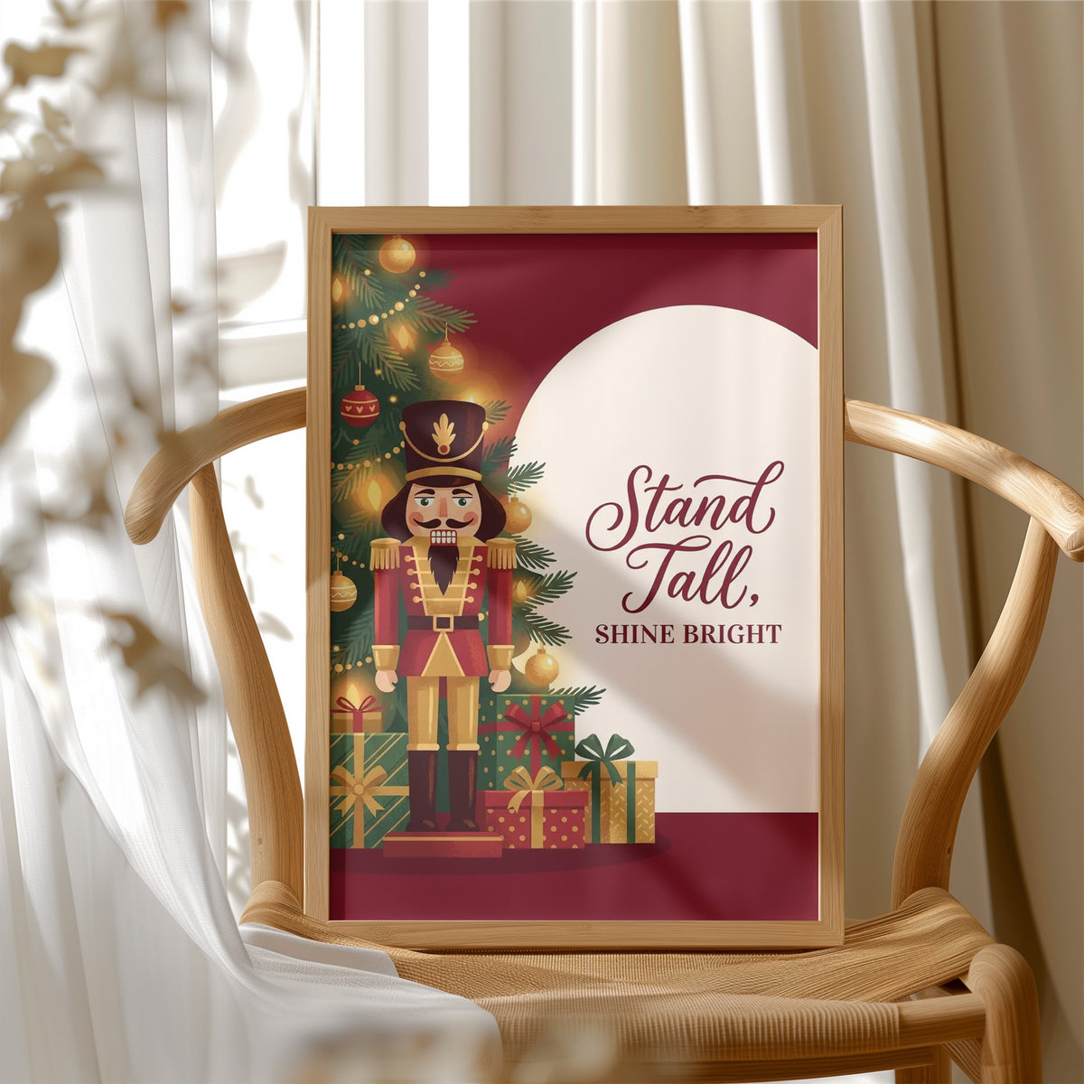 Stand Tall, Shine Bright: Nutcracker on Guard Duty