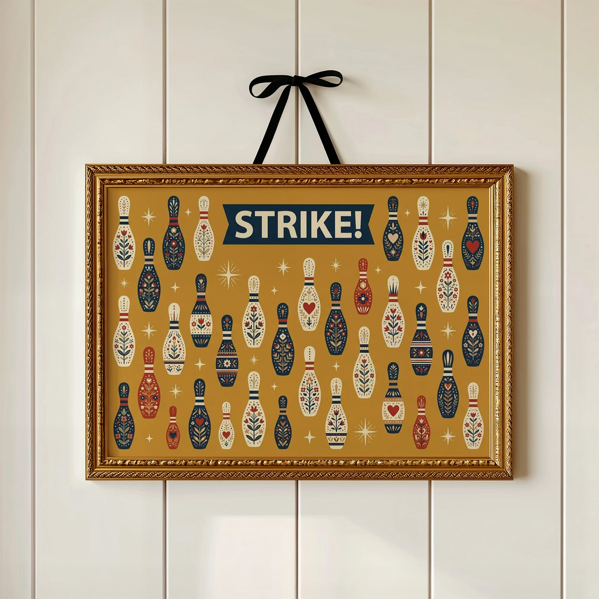 Strike! Pins and Needlepoint