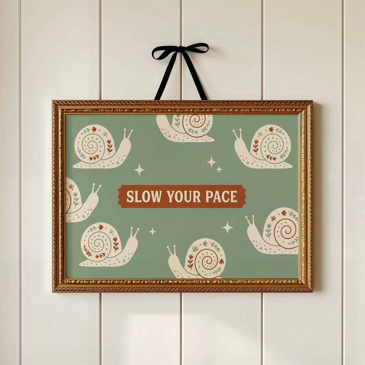 Slow Your Pace, Snail Approved