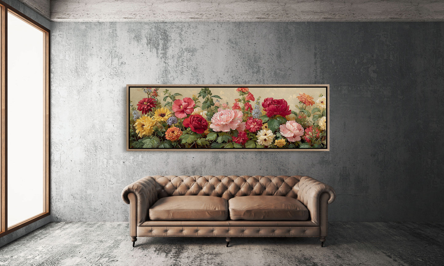Garden In Full Bloom