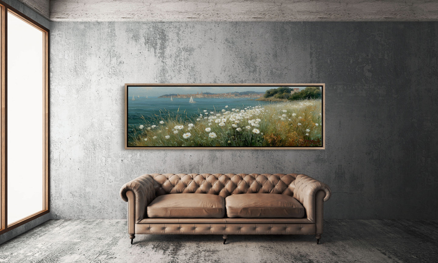Wildflowers By The Quiet Coast