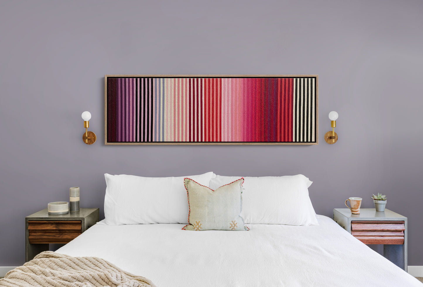 Vibrant Stripes In Modern Color Rhythm