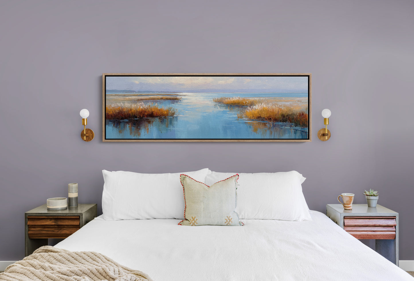 Golden Reeds by Quiet Waters
