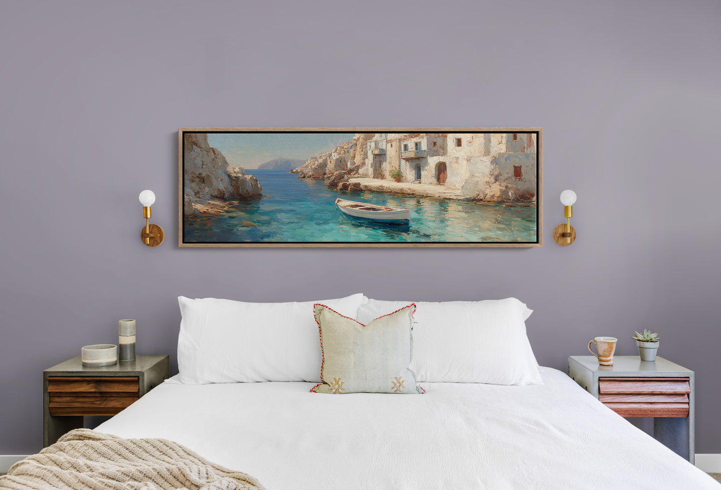 Quiet Boat in a Coastal Cove