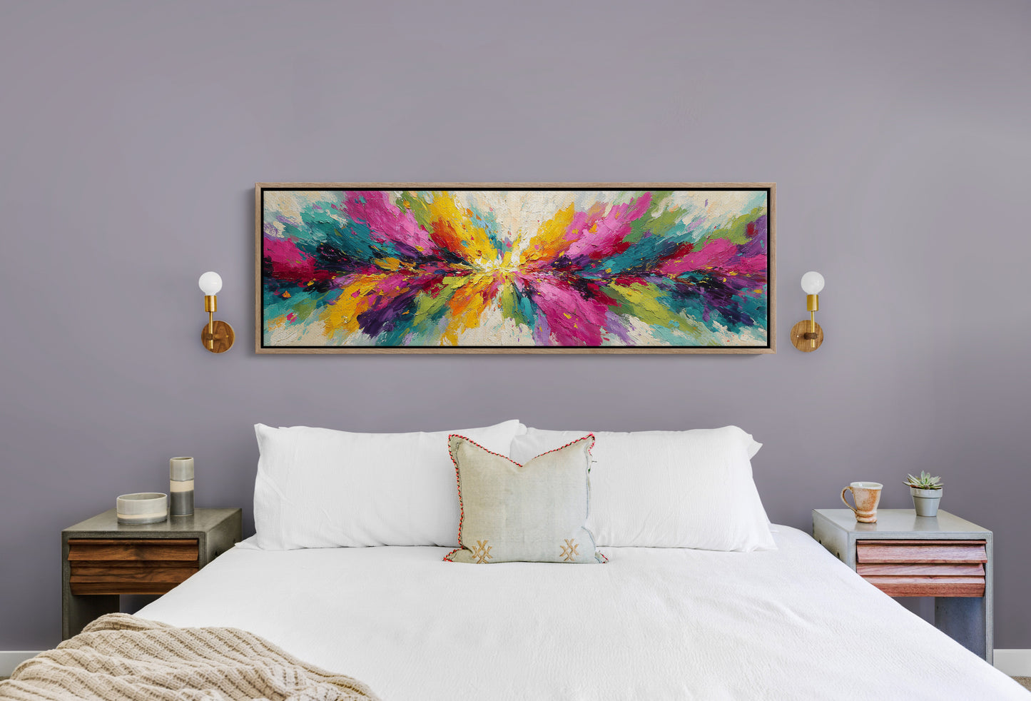 Explosion Of Color And Motion