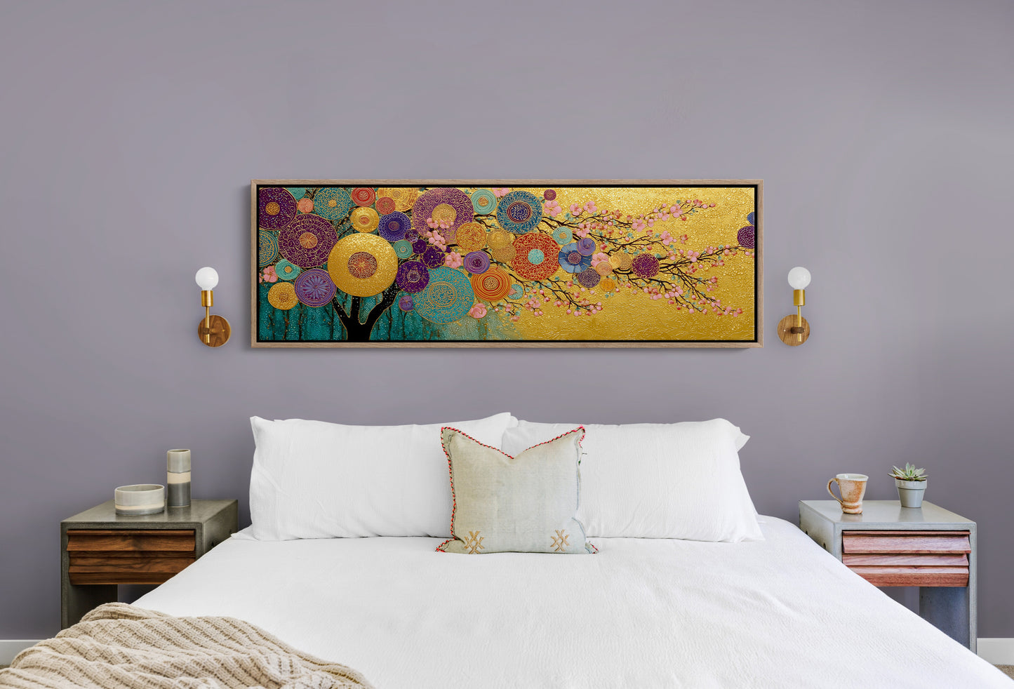 Golden Garden Of Blooming Orbs