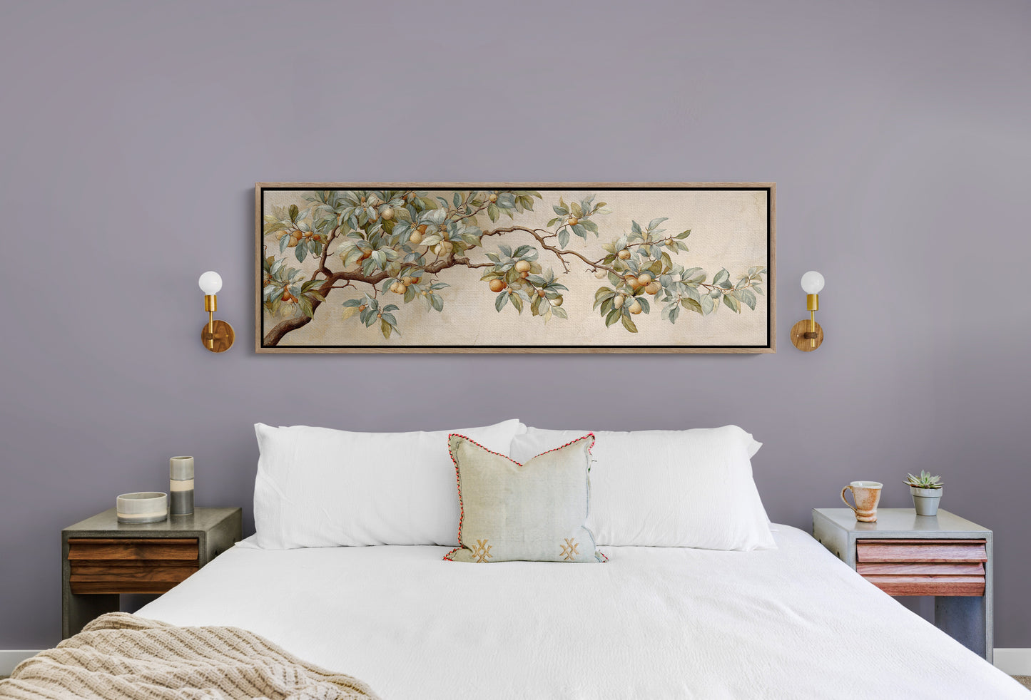 Vintage Orchard Branch Mural