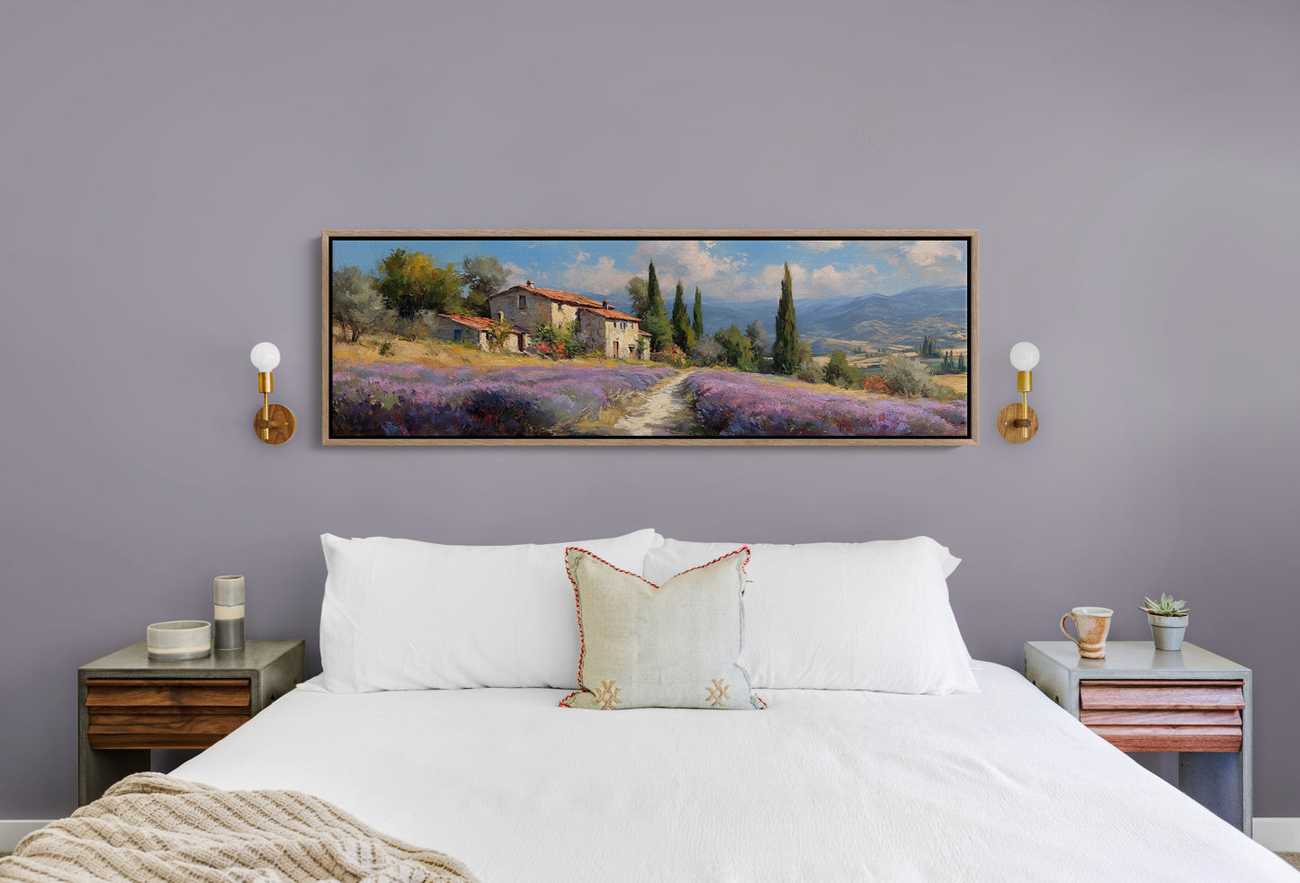 Lavender Path To Quiet Villa