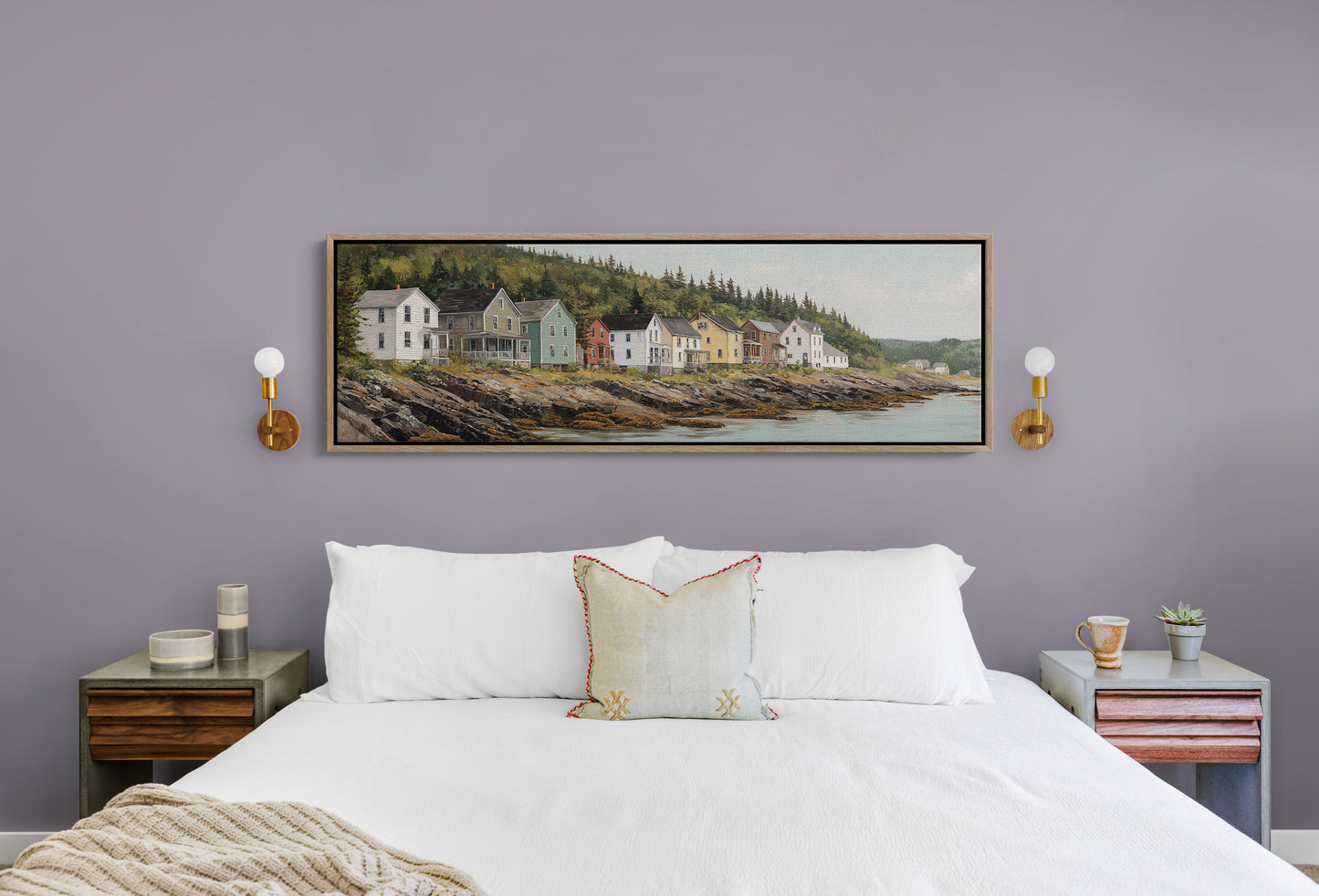 Cliffside Homes by the Quiet Bay