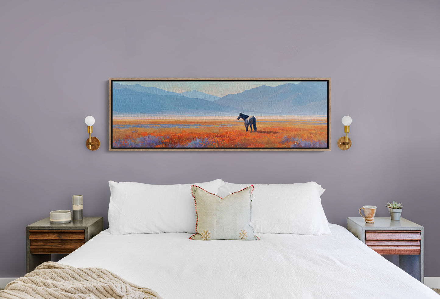 Horse Standing in the Painted Valley