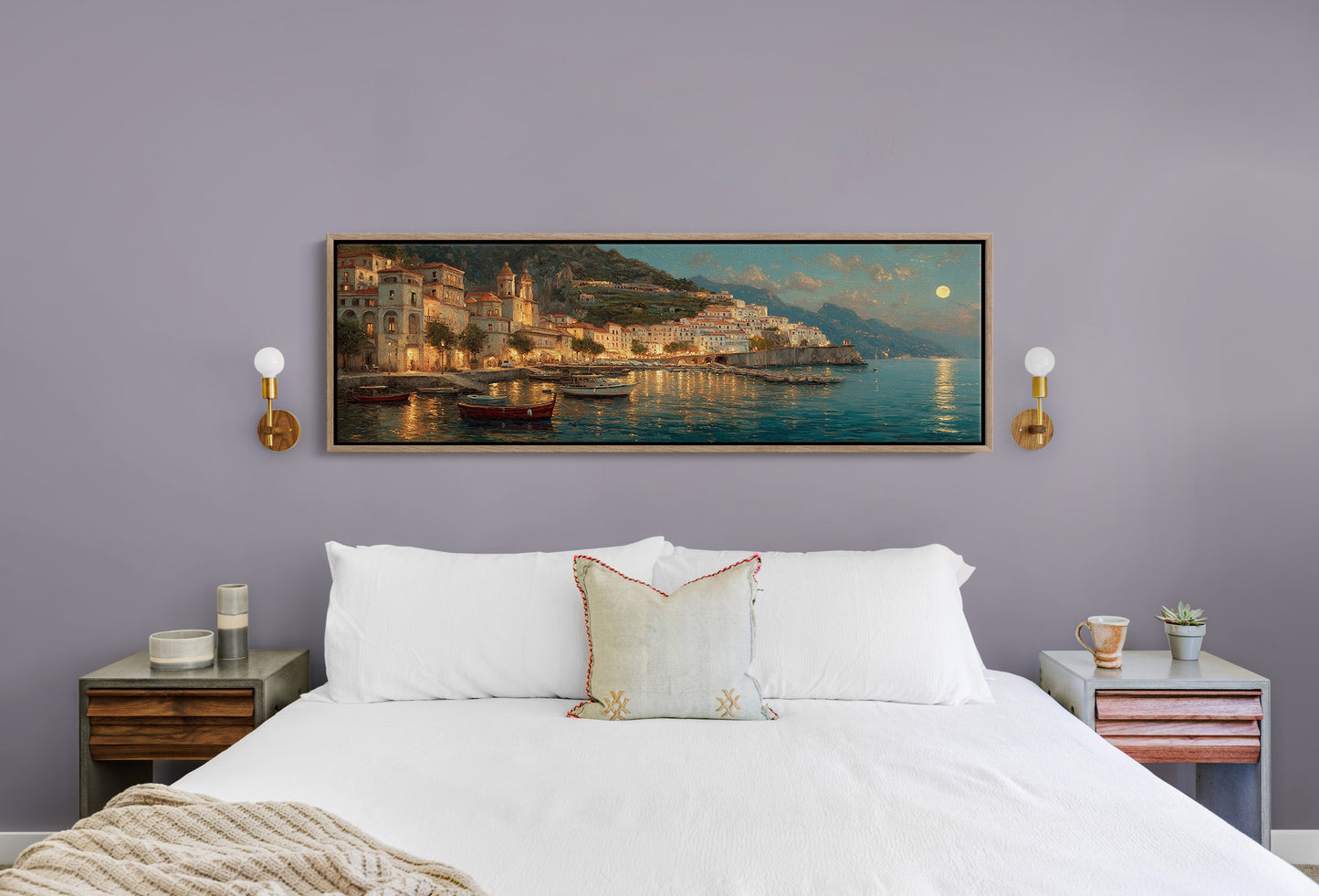 Moonlit Evening on the Amalfi Shore