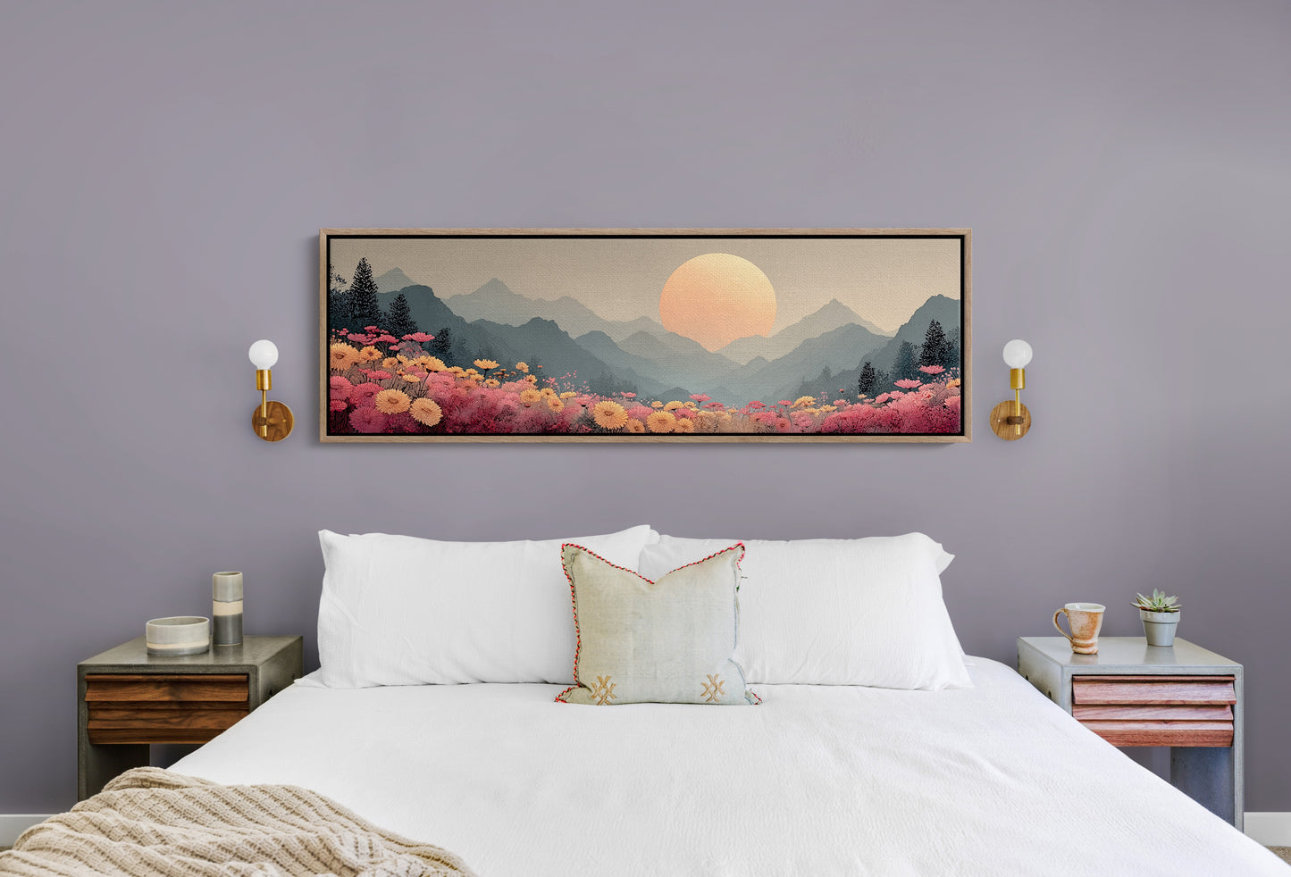 Sunrise Through the Blooming Valley