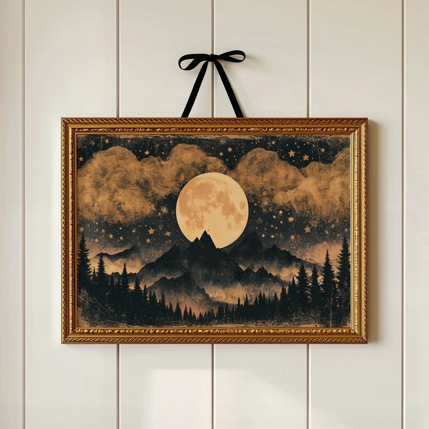 Gold Light Over Sleeping Mountains