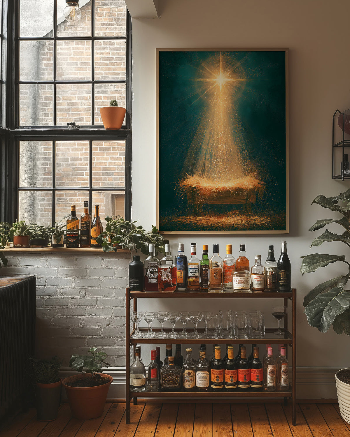 Star of Bethlehem Manger Glow
