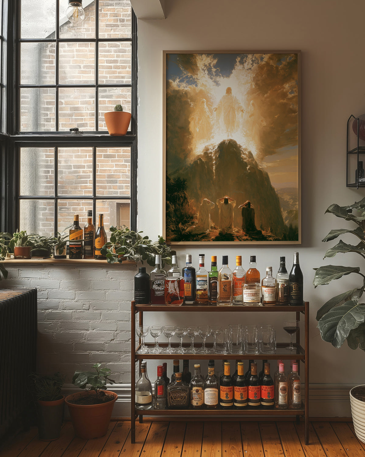 Mountain Transfiguration Radiant Light