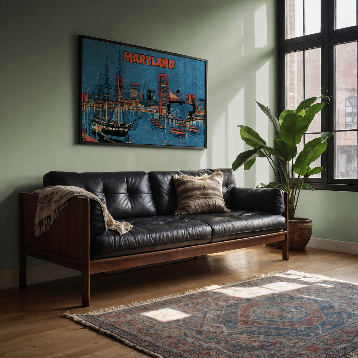 Maryland Harbor Pop Art