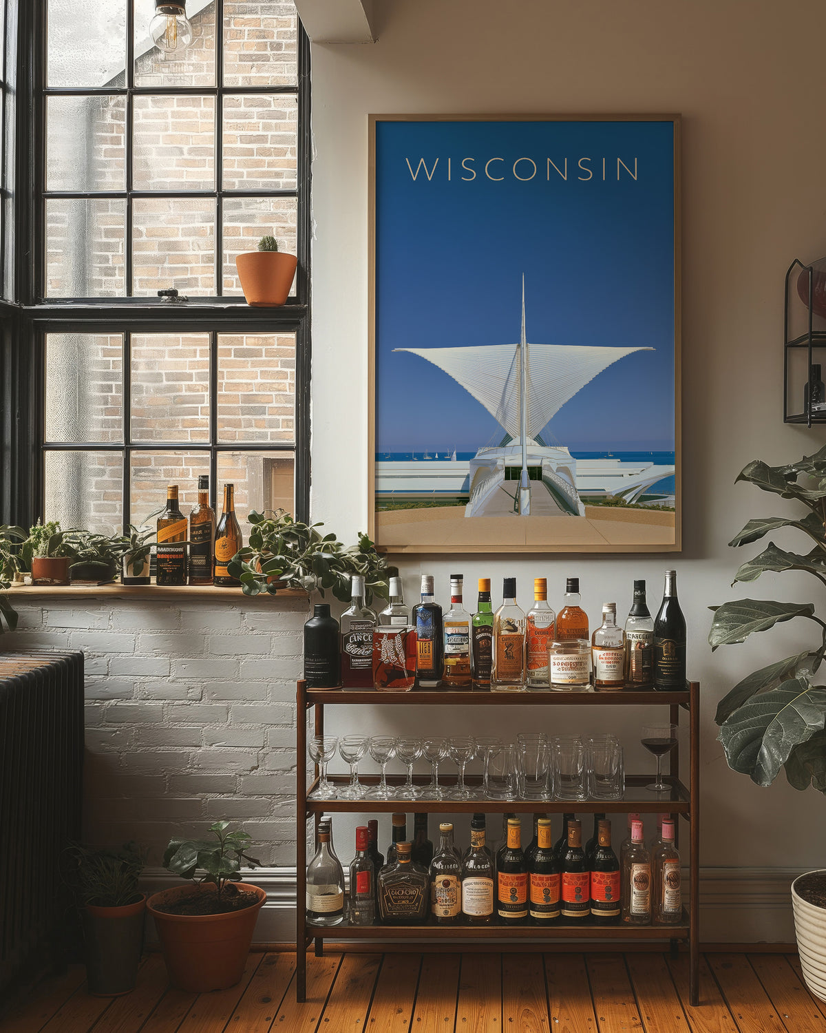 Wisconsin Museum Wings Skyline