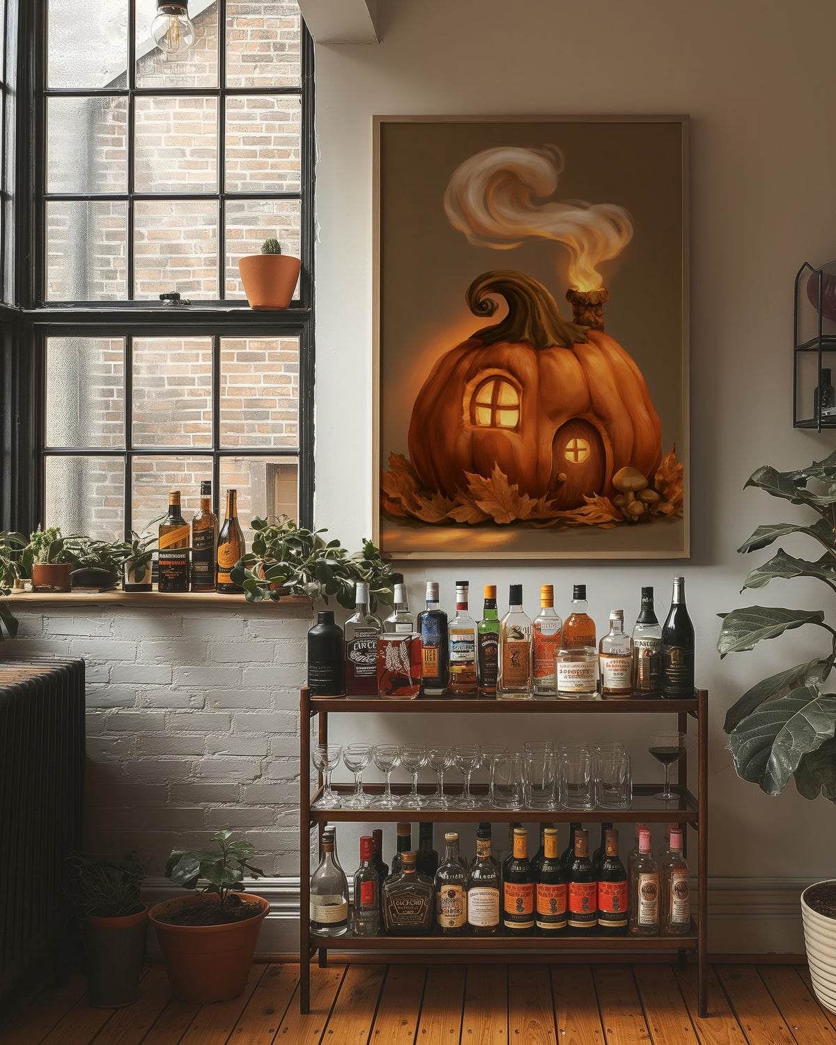 Home Is a Hollowed-Out Pumpkin