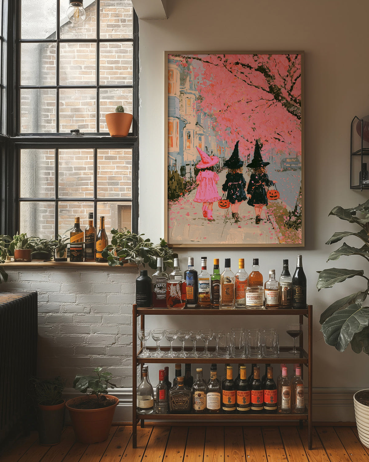 Three Little Witches, Impressionist Dusk