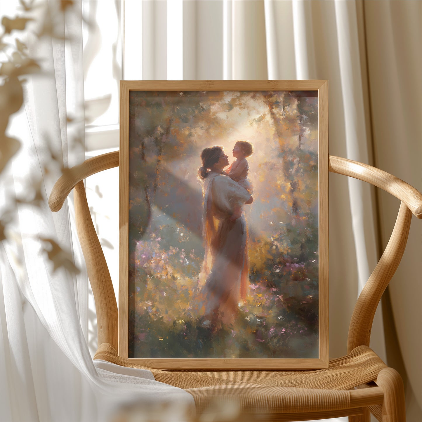 Light Poured Through Them Both