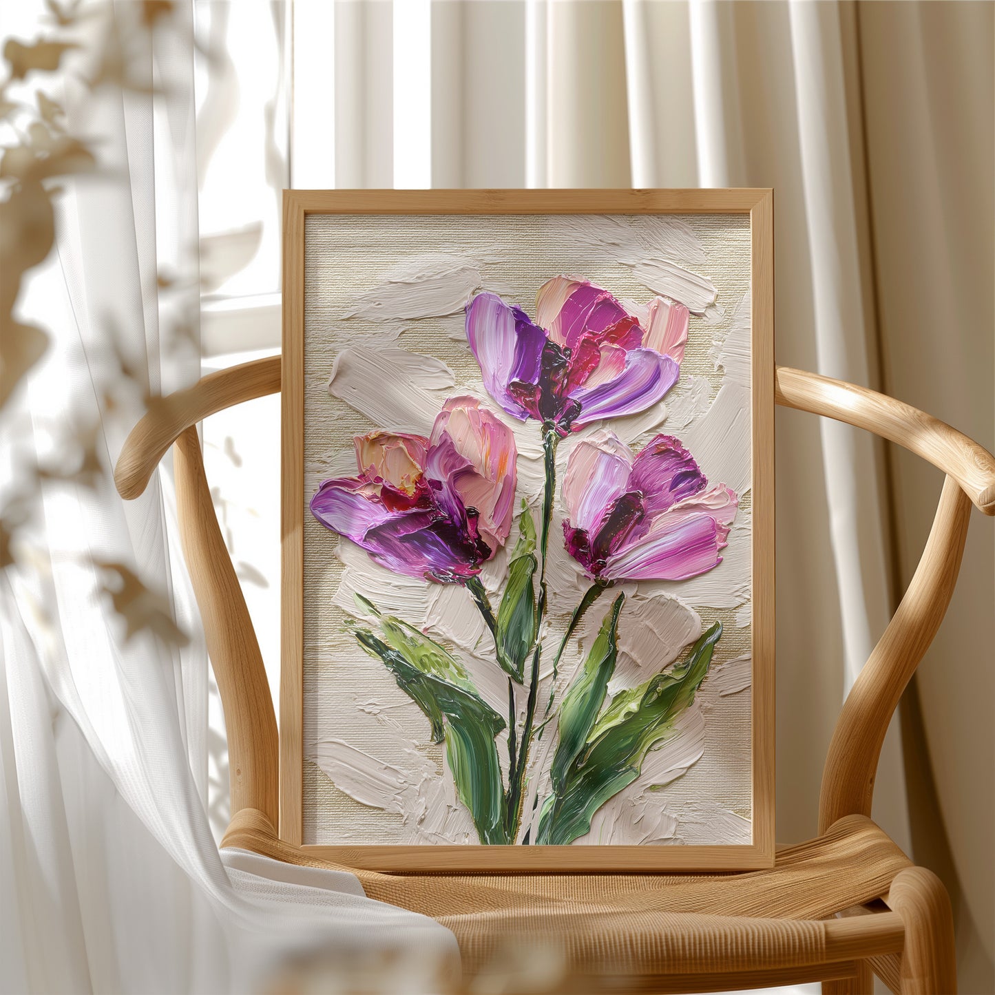 Three Tulips, Unbothered
