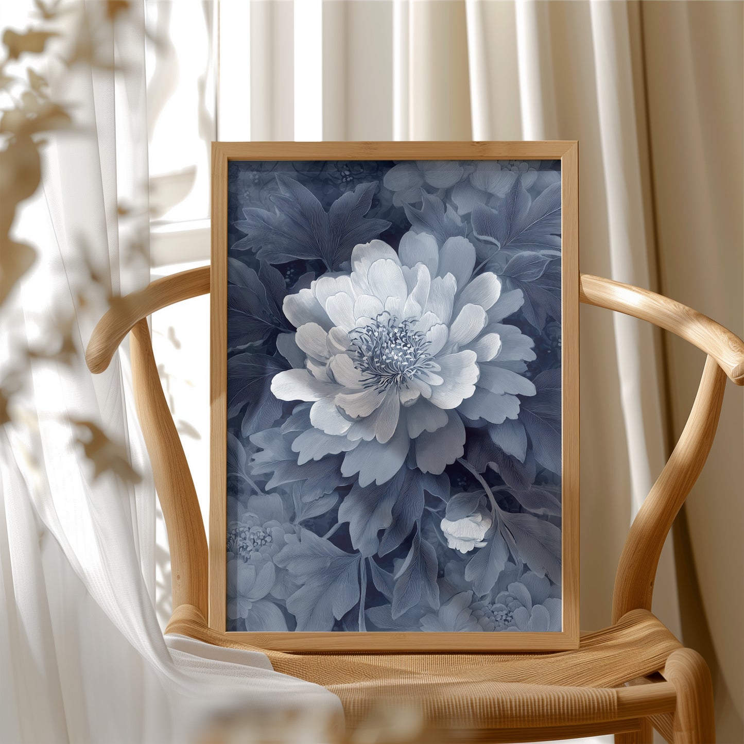 Every Petal In Blue Ink