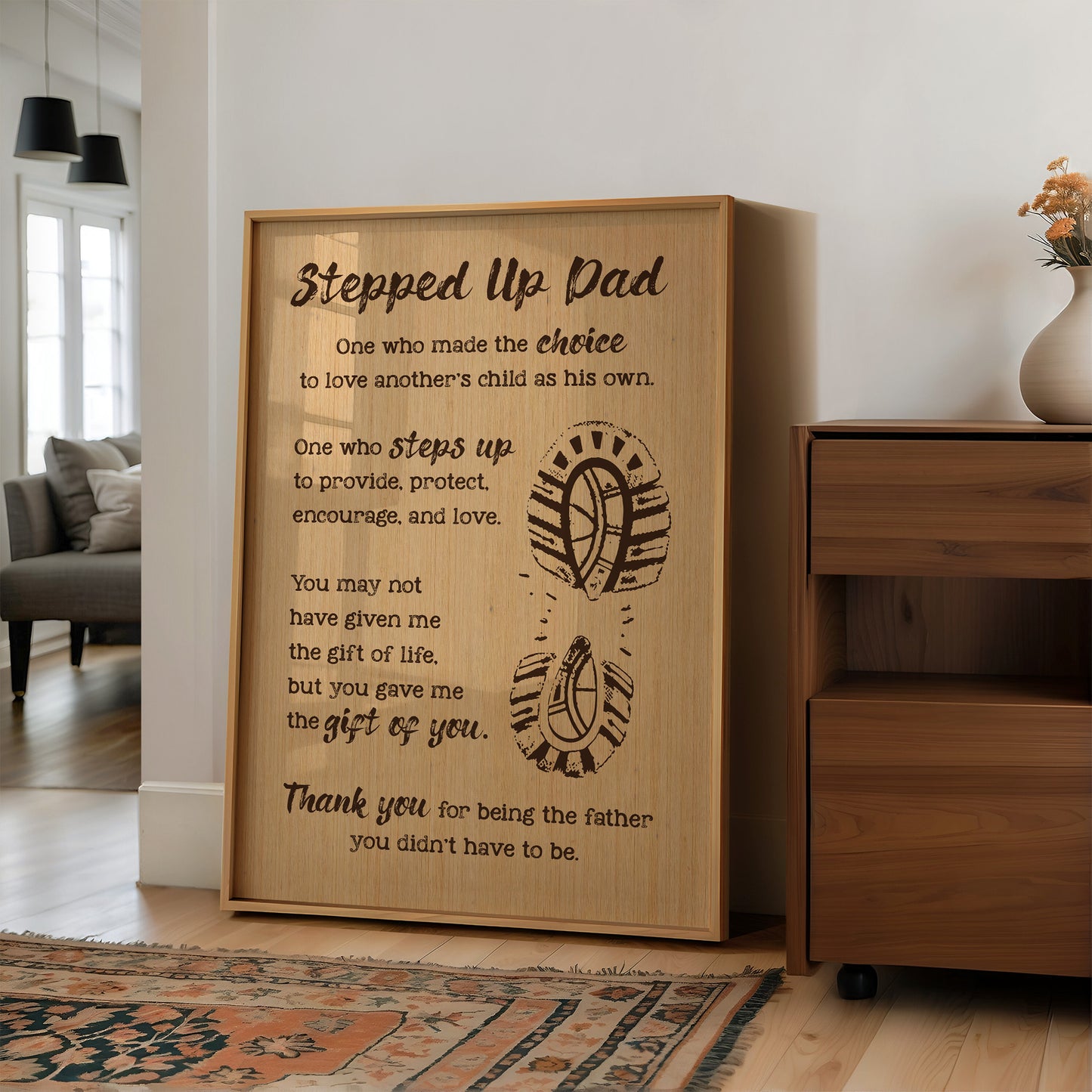 The Father You Didn't Have To Be — Wood