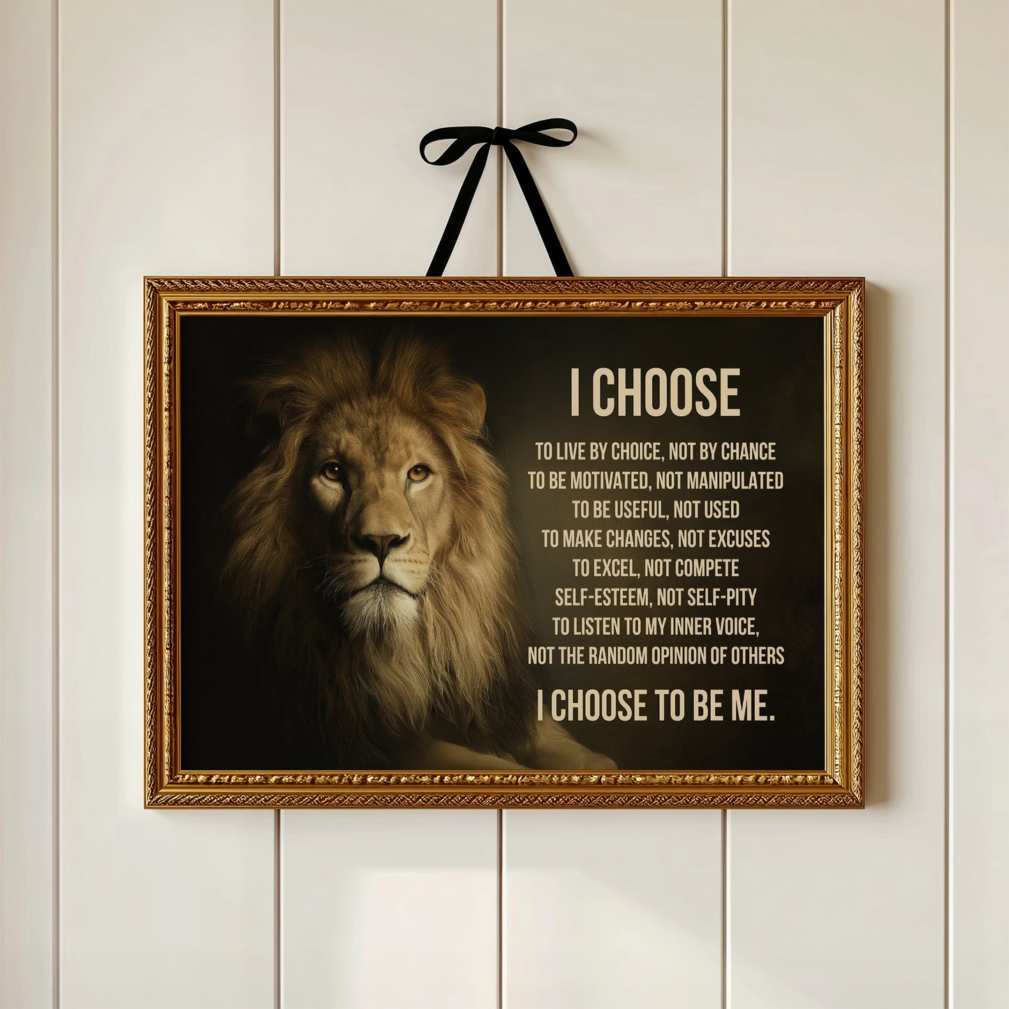 I Choose to Be Me
