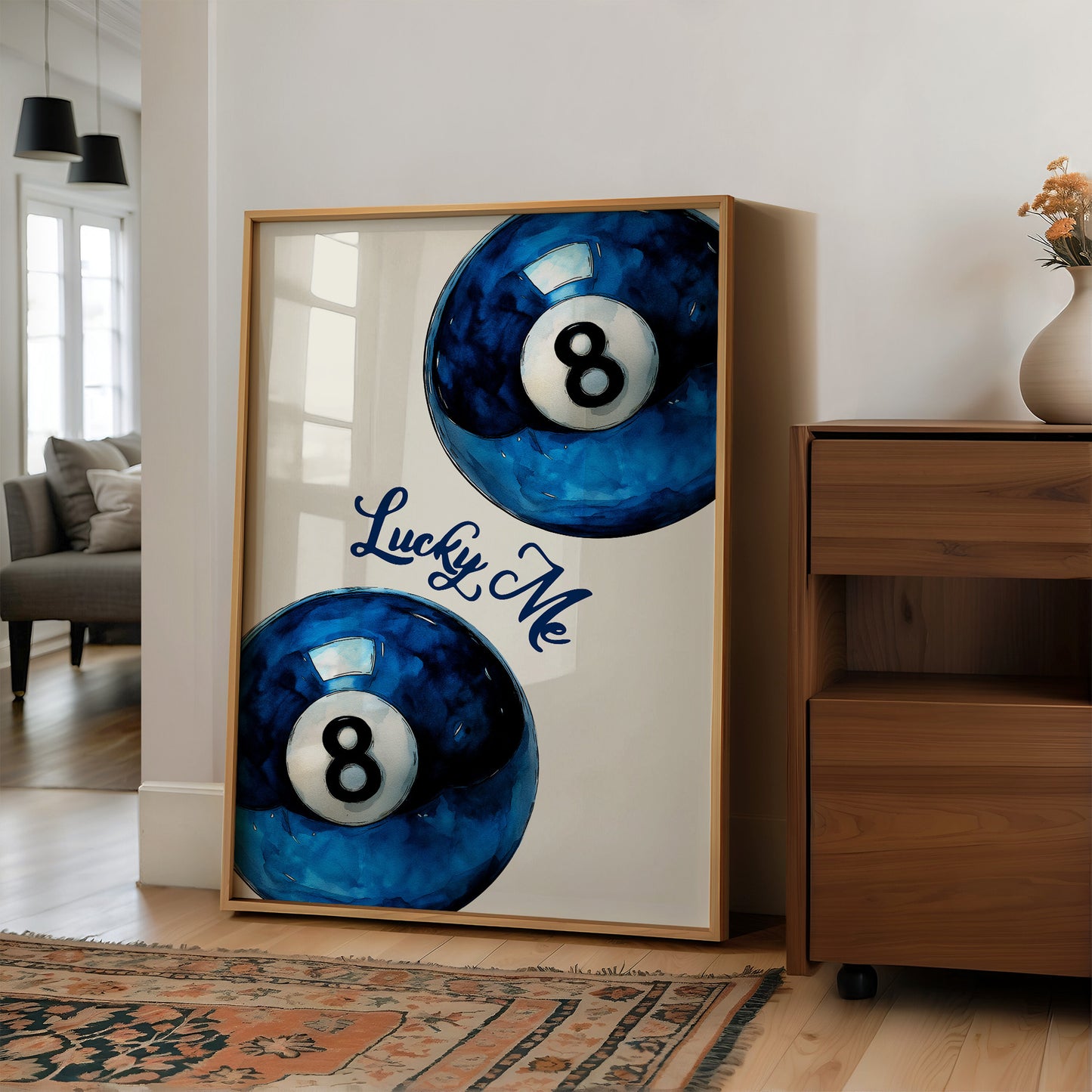 Behind the Eight Ball, Smiling