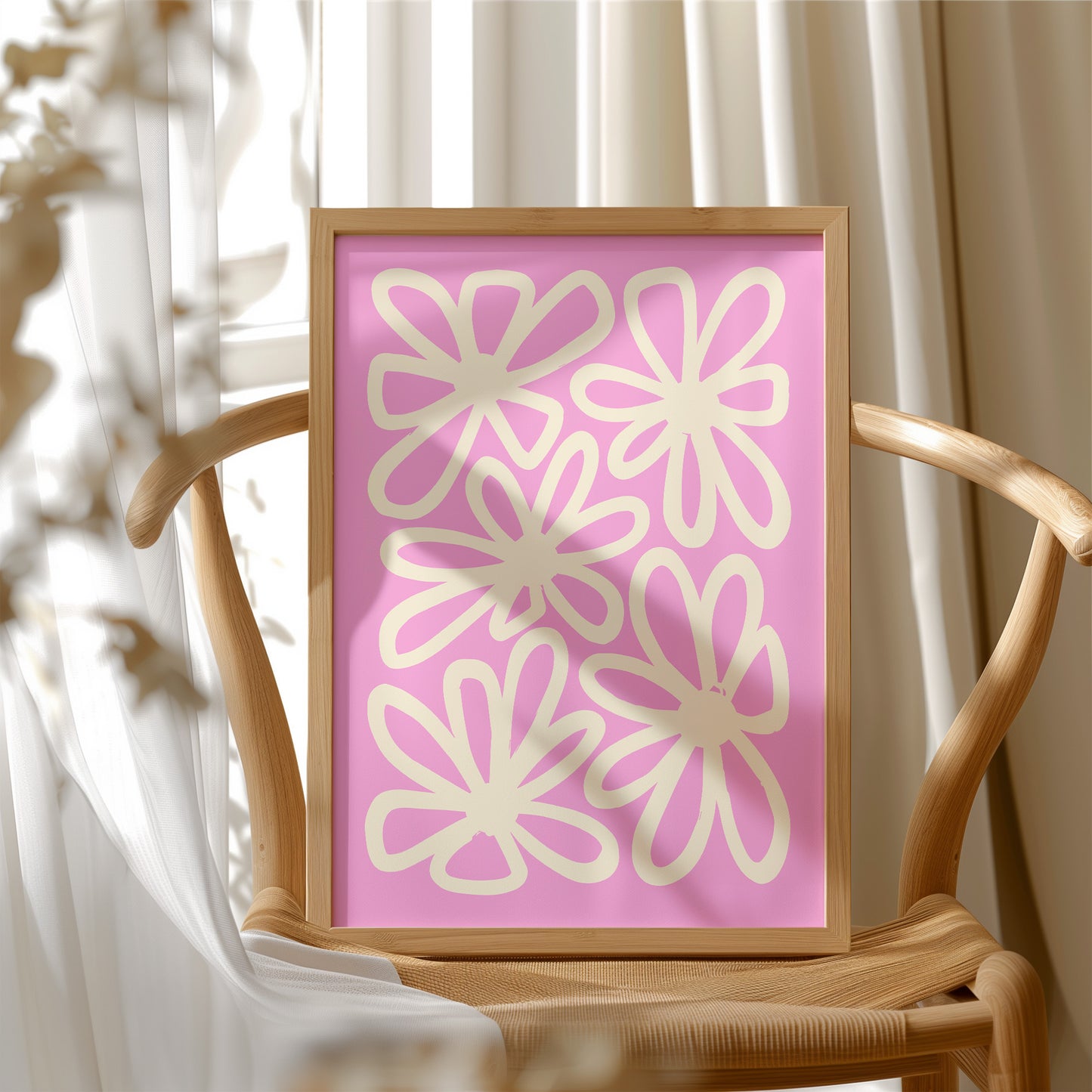 Blooming on a Pink Afternoon