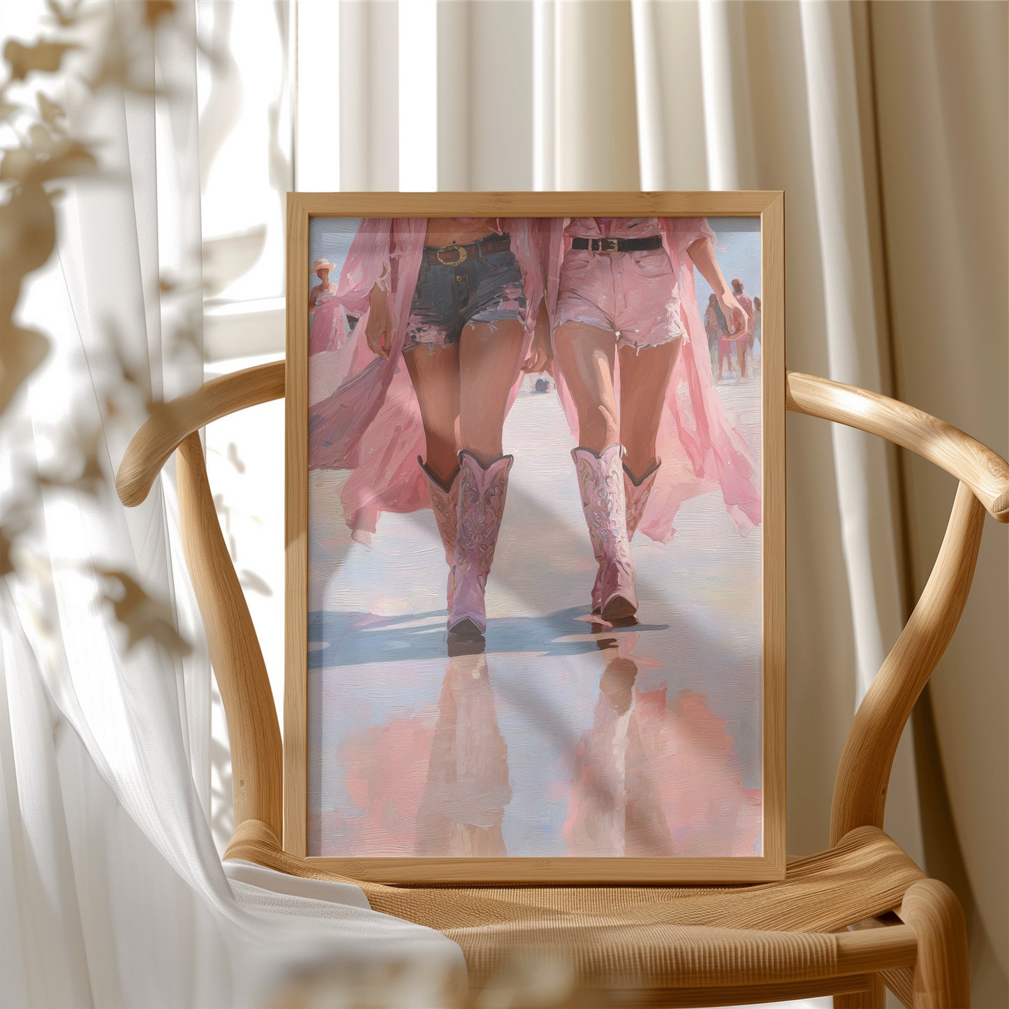 Pink Boots, Painted Horizon