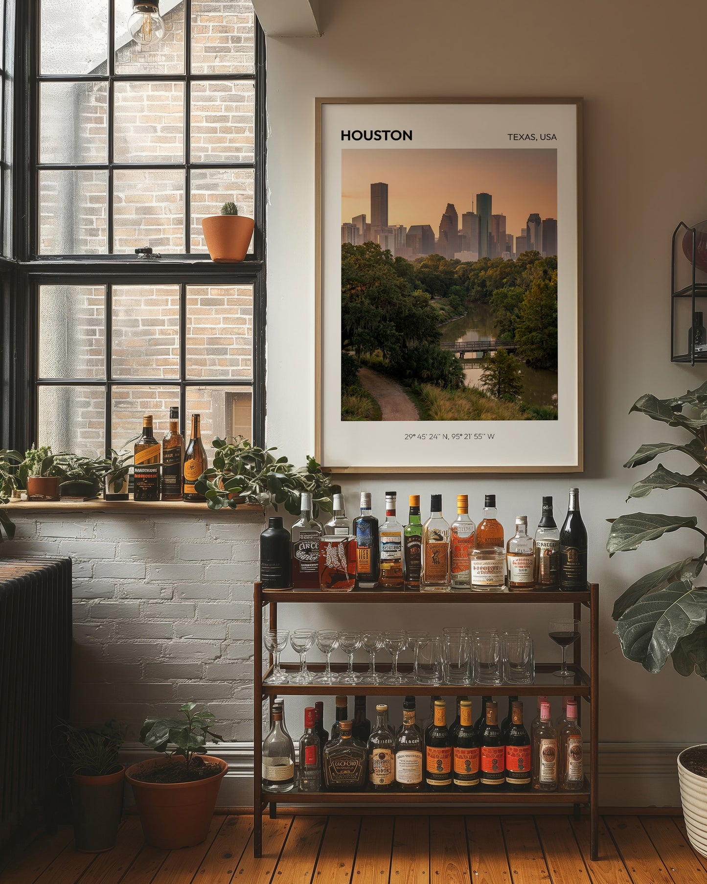 Houston at Golden Hour