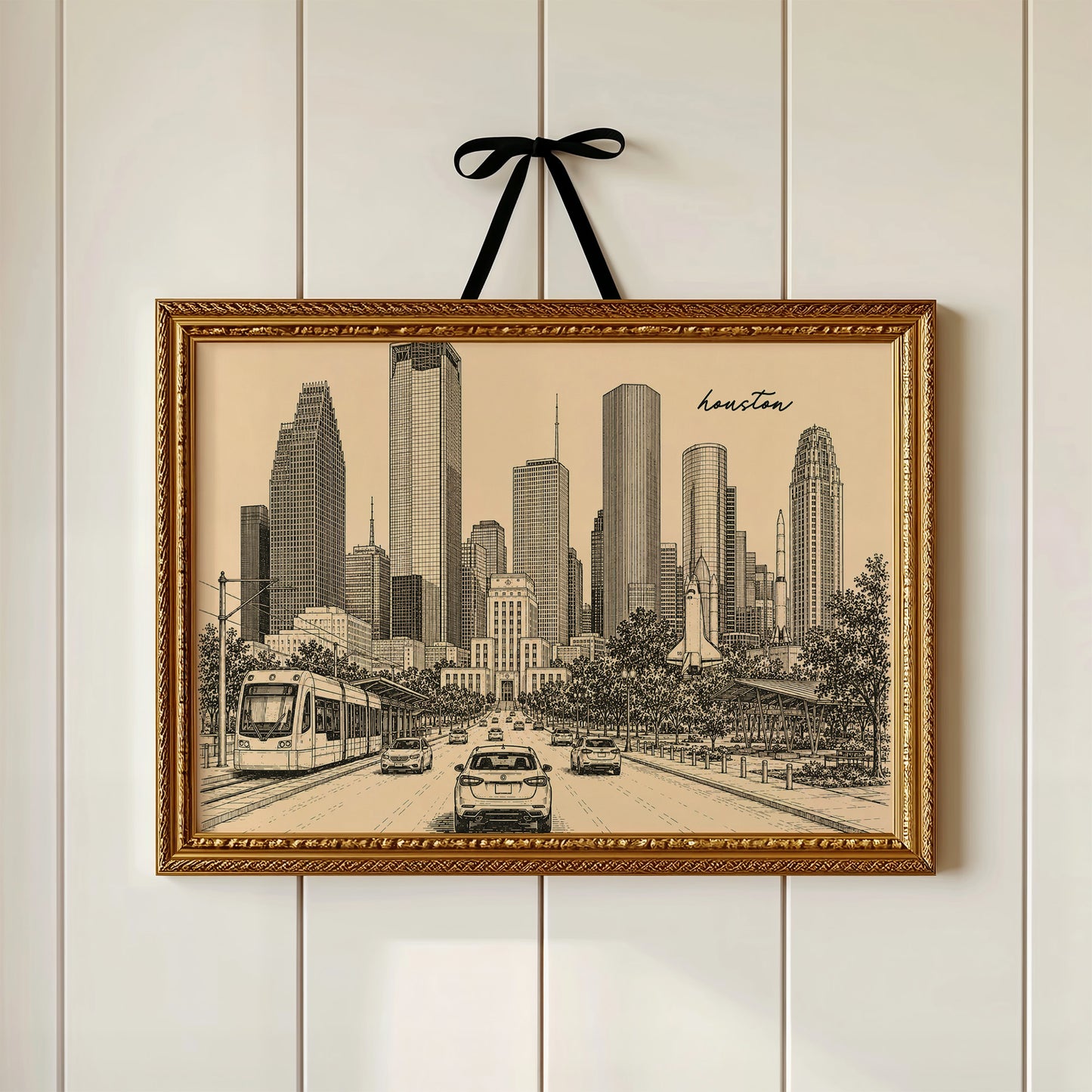 Houston, City Hall to Skyline