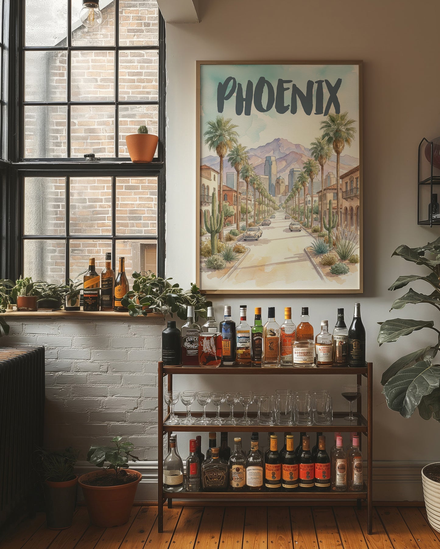 Phoenix in Watercolor