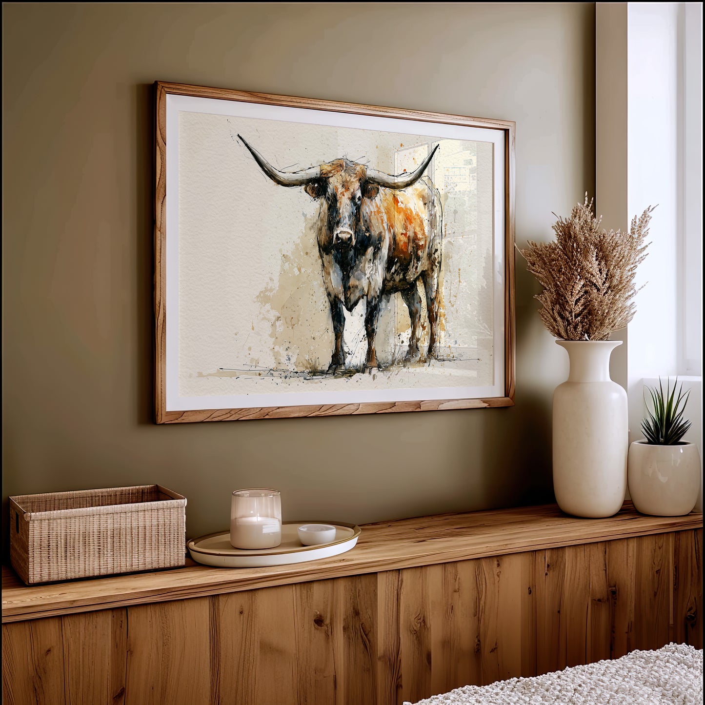 Longhorn Standing Ground
