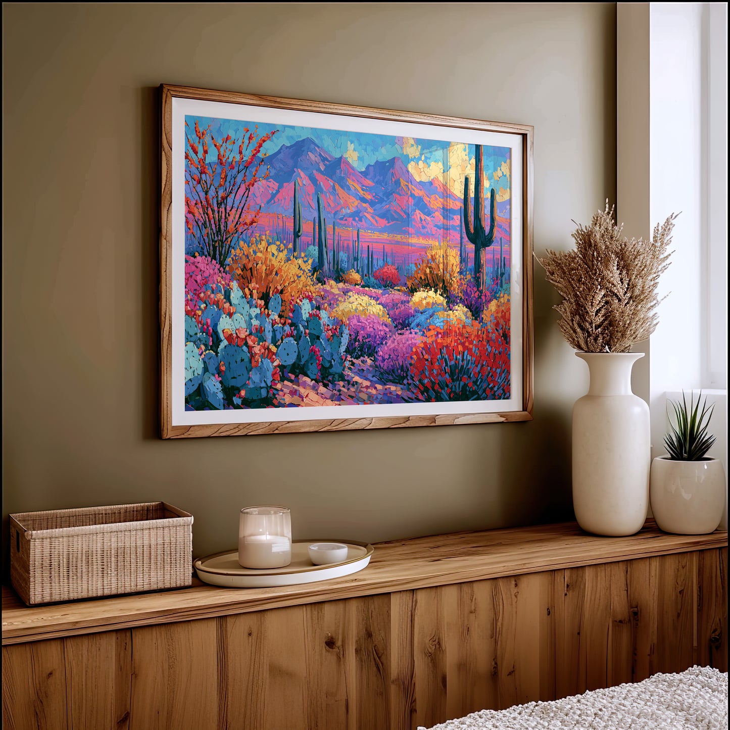 Electric Bloom, Desert Dusk