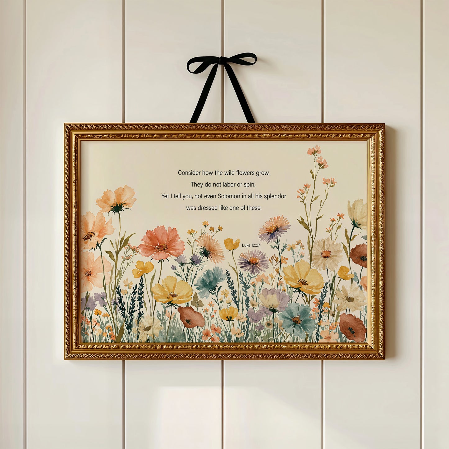 Consider the Wildflowers, Luke 12:27