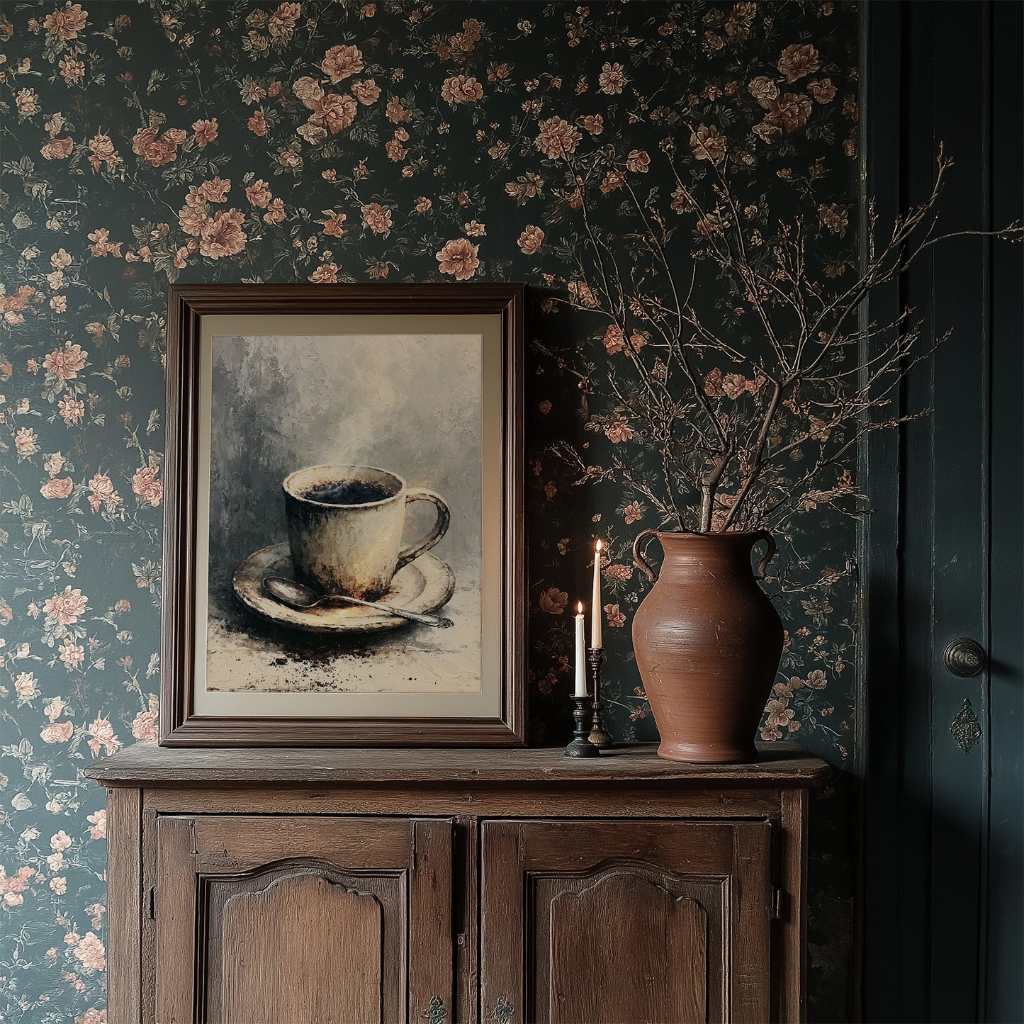 Morning Steam: A Coffee Cup Still Life
