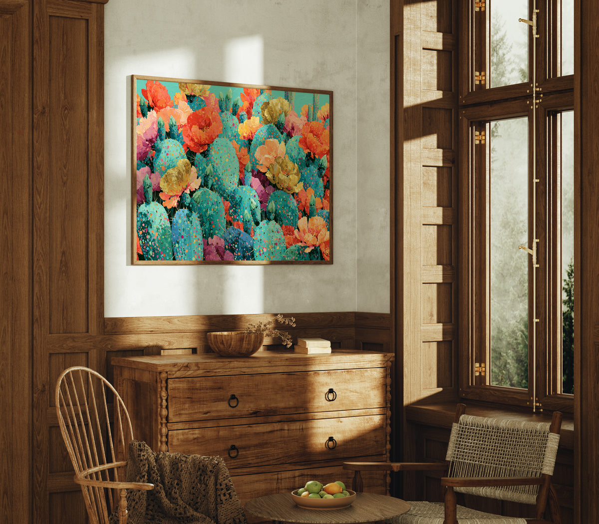 Cactus Bloom Explosion
