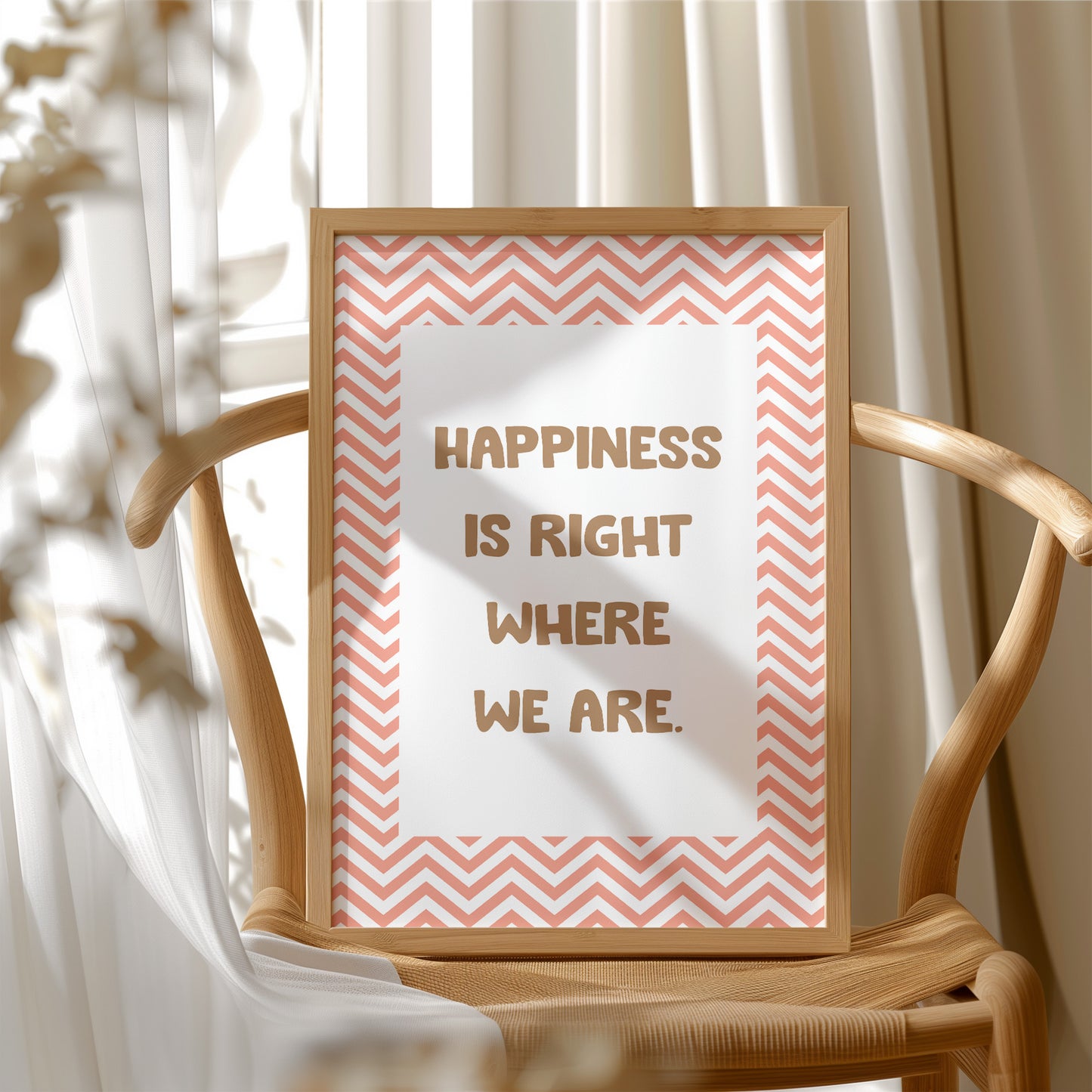 Happiness in Chevron
