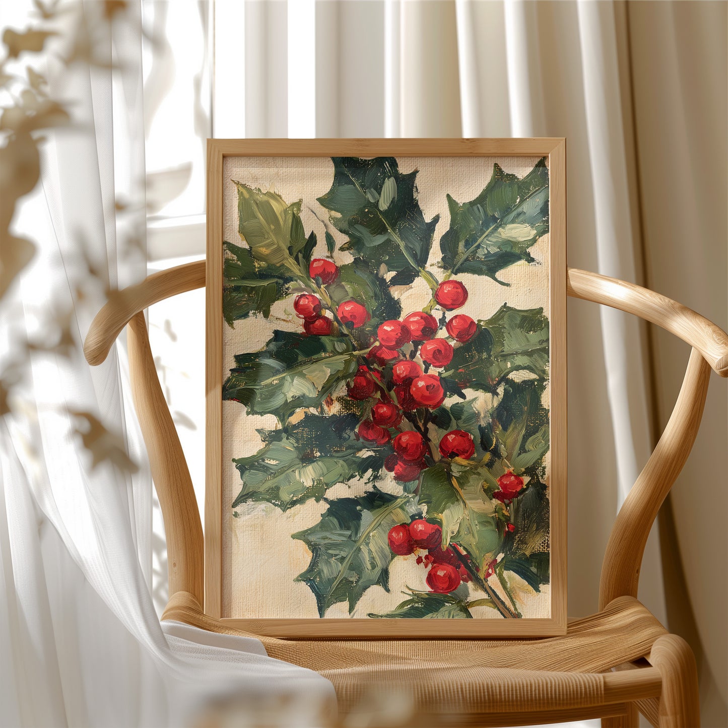 Holly, Thick with Berries