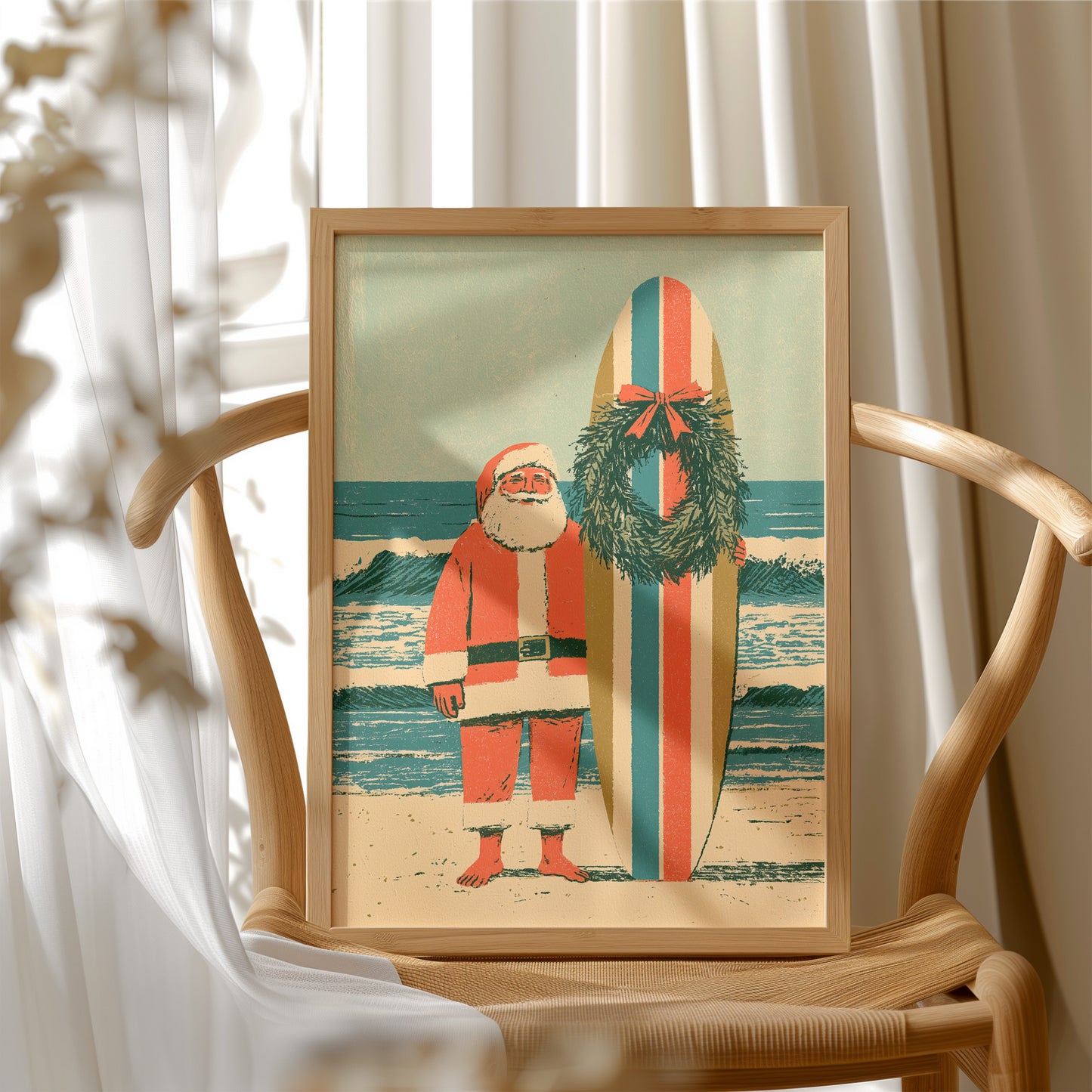 Retro Surf Shop Santa
