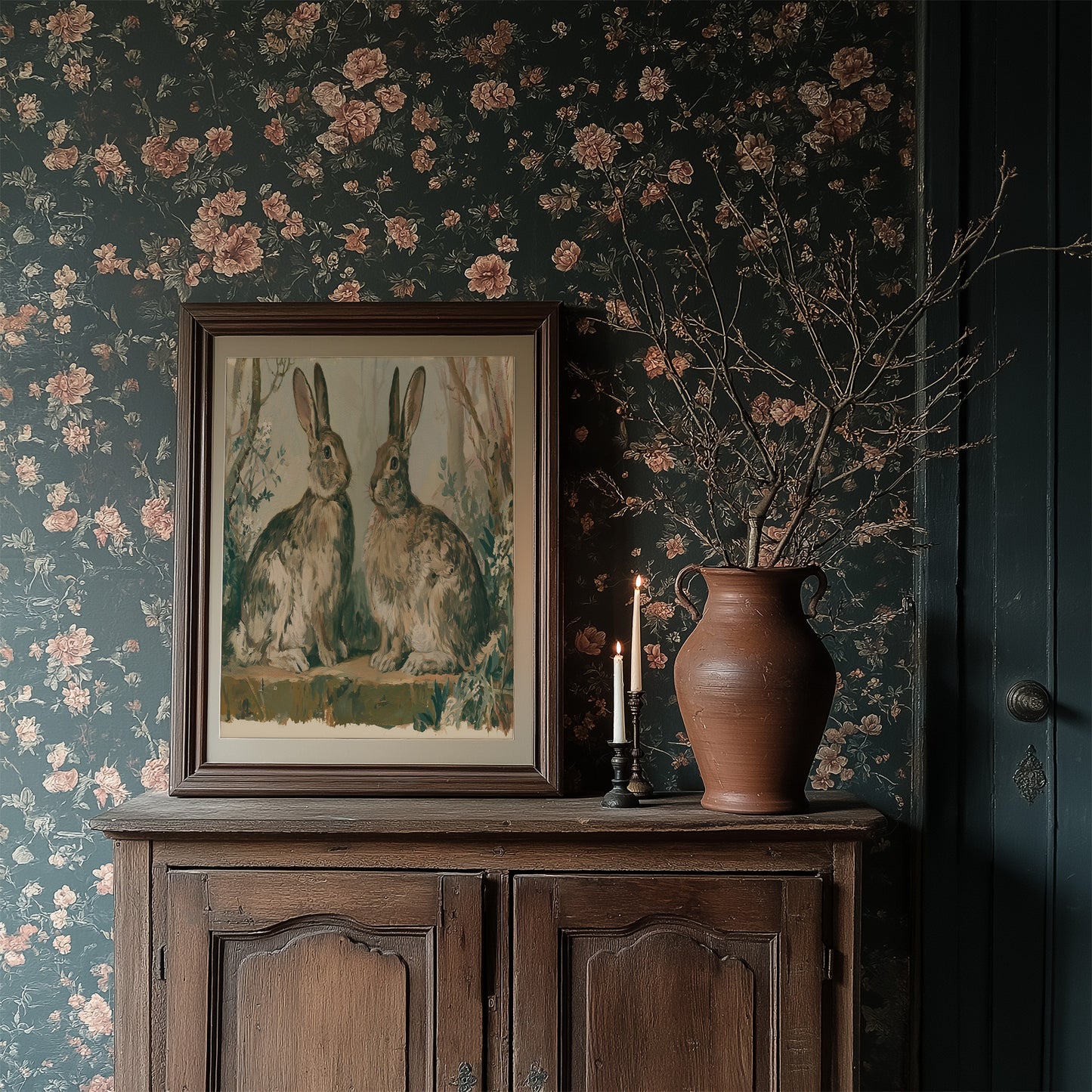 Two Hares, One Thicket