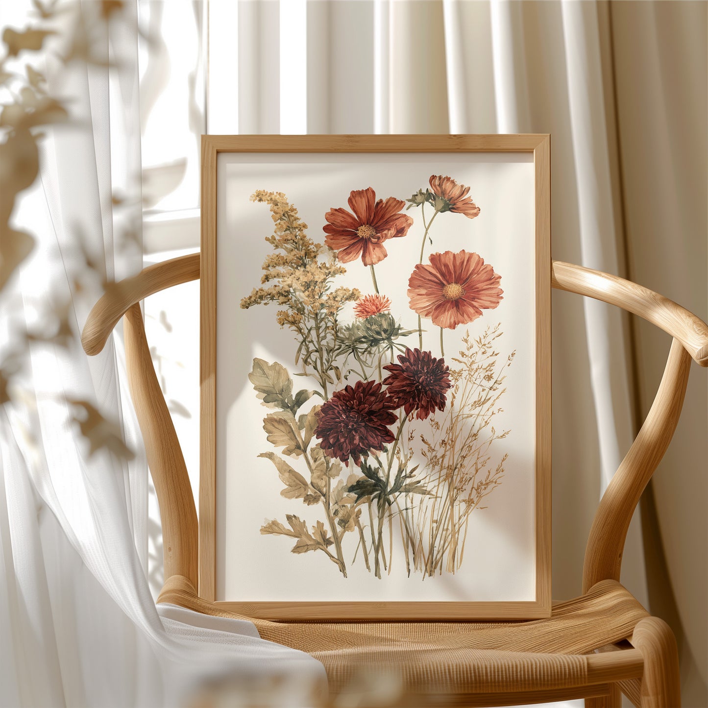 Autumn Flora: Terracotta & Wild Gold
