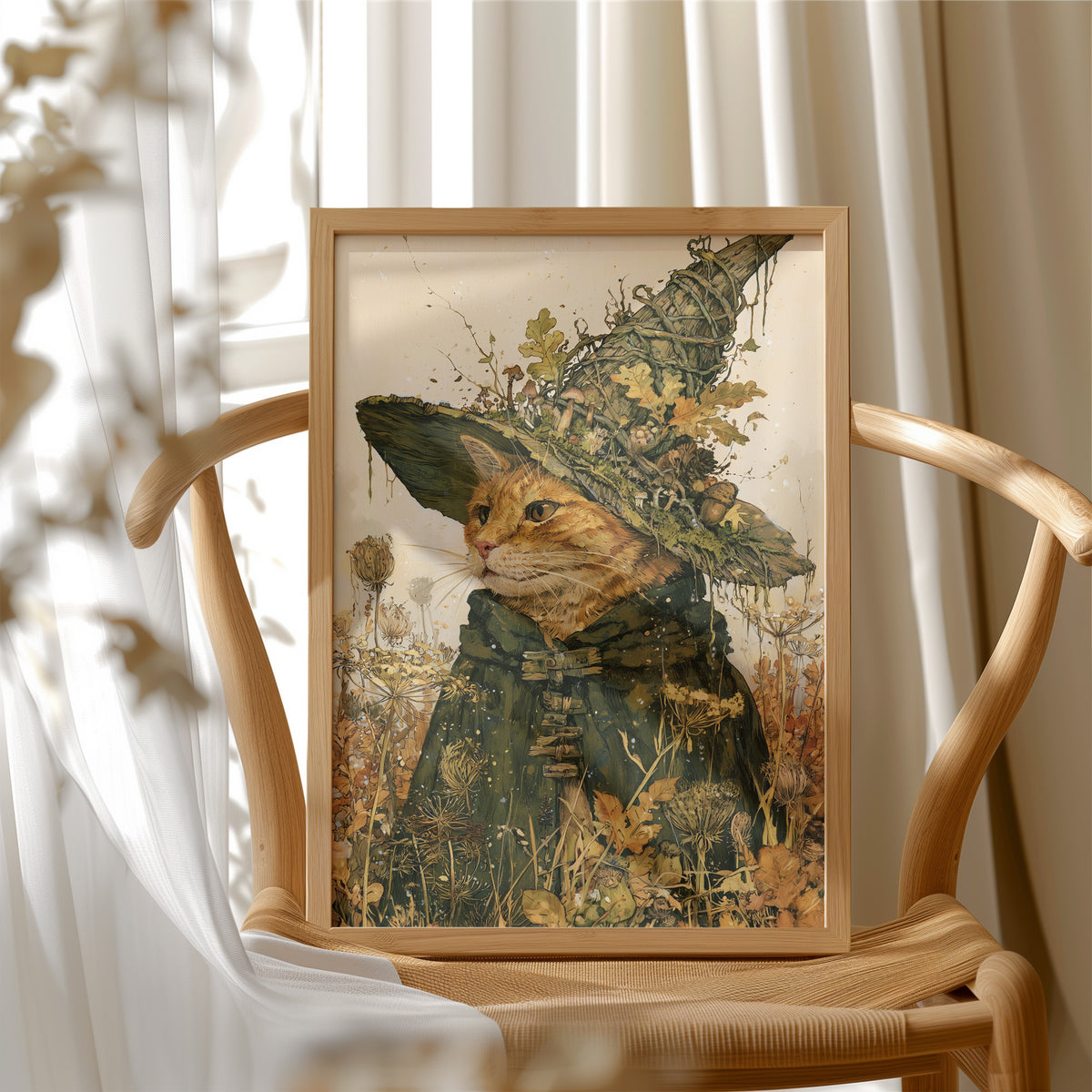 Forest Witch, Orange Tabby Edition